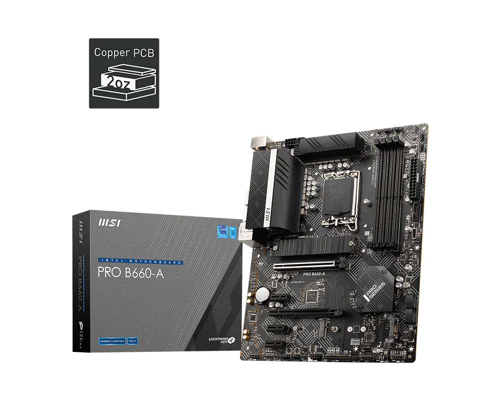 MSI 微星 PRO B660-A 主機板
