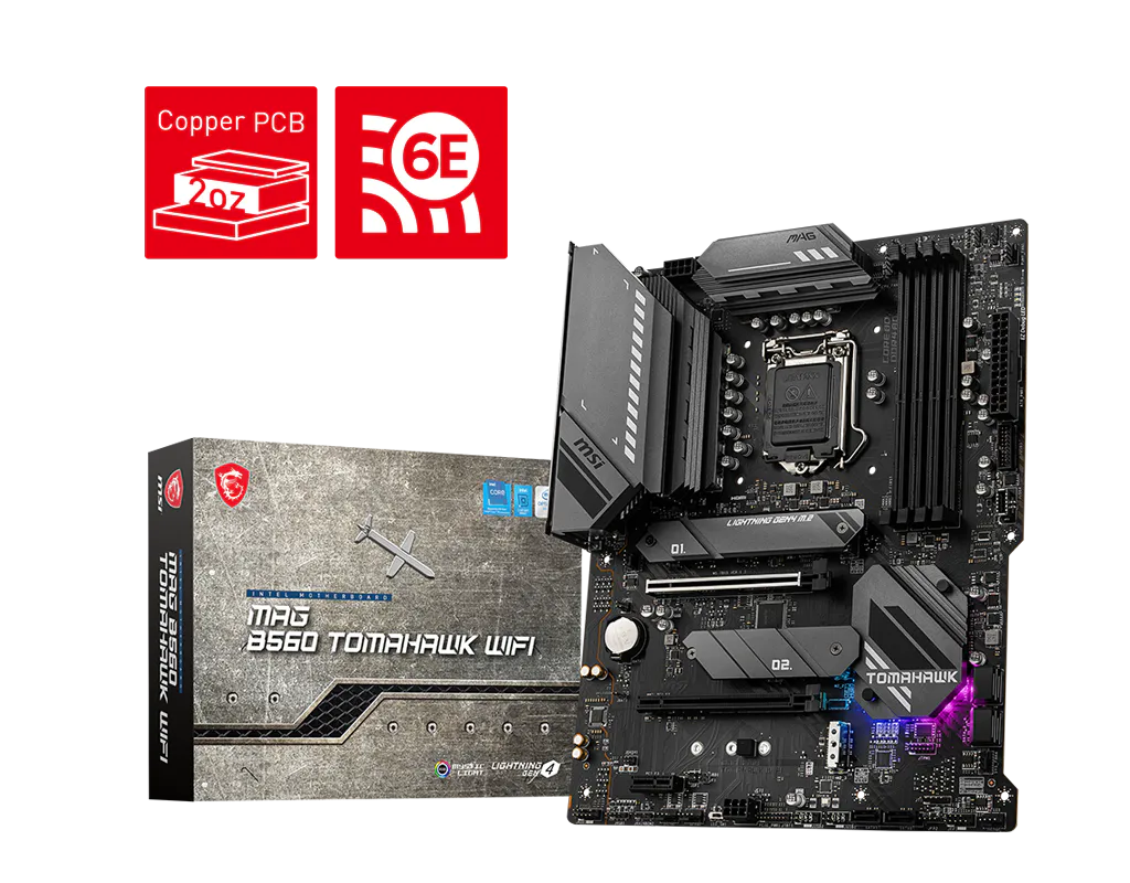 MSI 微星 MAG B560 TOMAHAWK WIFI 主機板