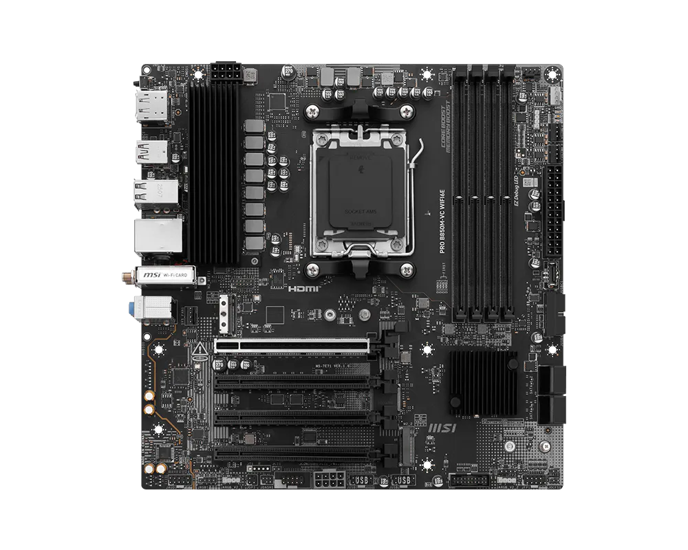 MSI 微星 PRO B850M-VC WIFI6E 主機板