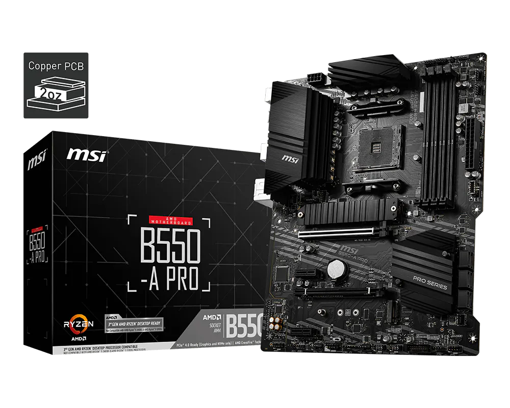 MSI 微星 B550-A PRO 主機板