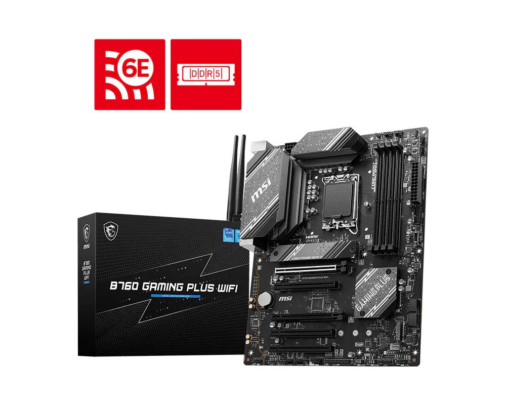 MSI 微星 B760 GAMING PLUS WIFI 主機板