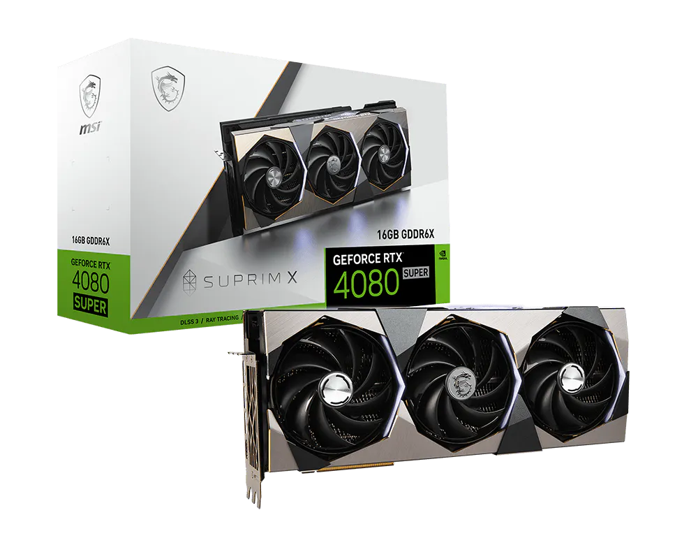 MSI 微星 GeForce RTX™ 4080 SUPER 16G SUPRIM X 顯示卡 圖片 1