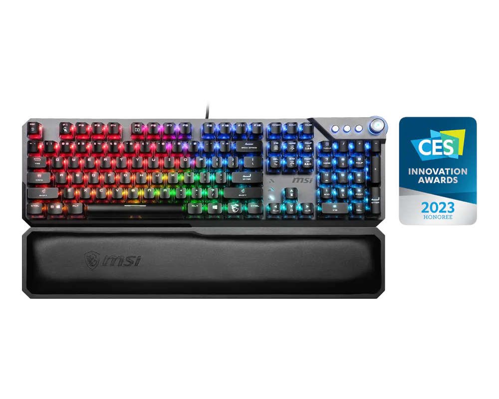 MSI 微星 VIGOR GK71 SONIC - BLUE SWITCHES 電競鍵盤 圖片 1