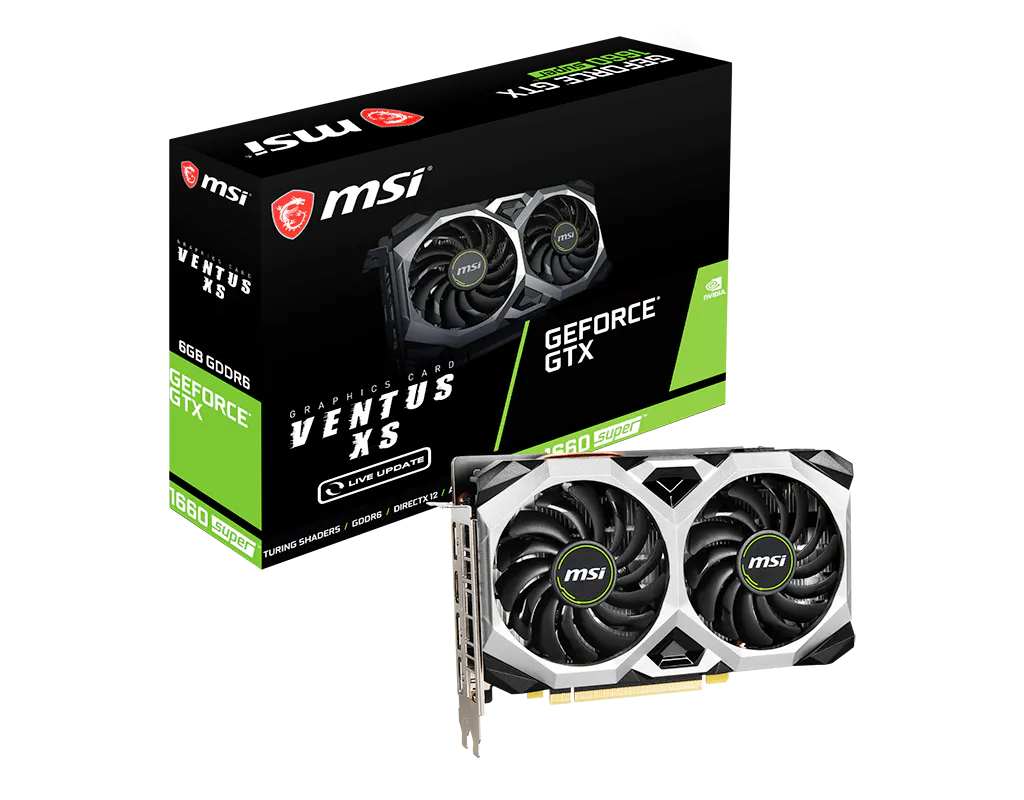 MSI 微星 GeForce GTX 1660 SUPER™ VENTUS XS 顯示卡 圖片 1