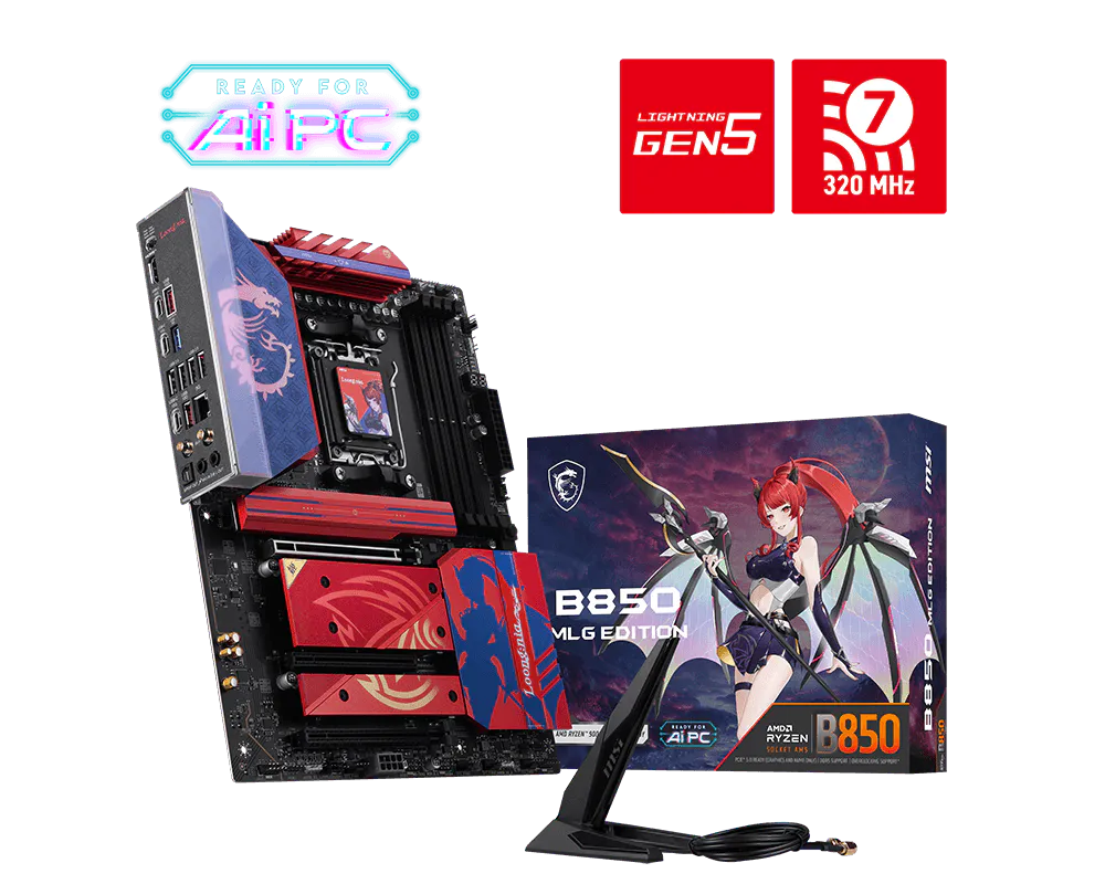MSI 微星 B850 MLG EDITION 主機板