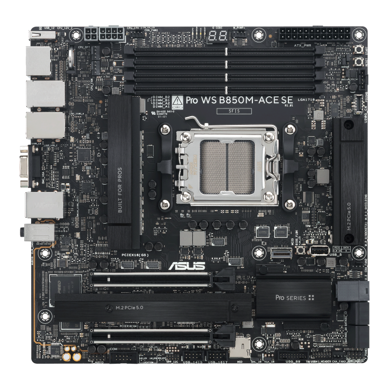 ASUS 華碩 Pro WS B850M-ACE SE 主機板 圖片 1