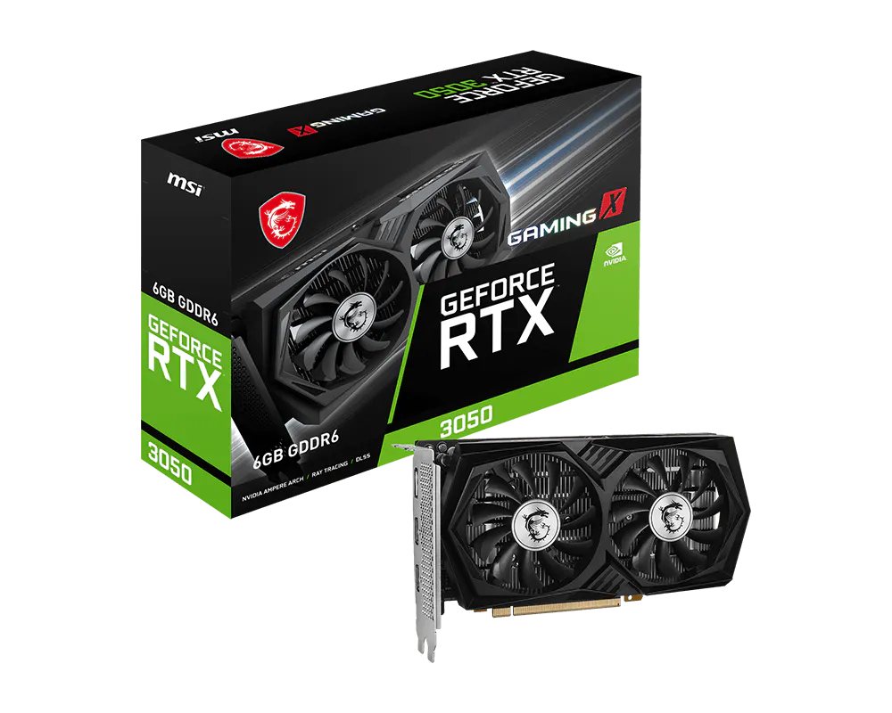MSI 微星 GeForce RTX™ 3050 GAMING X 6G 顯示卡 圖片 1