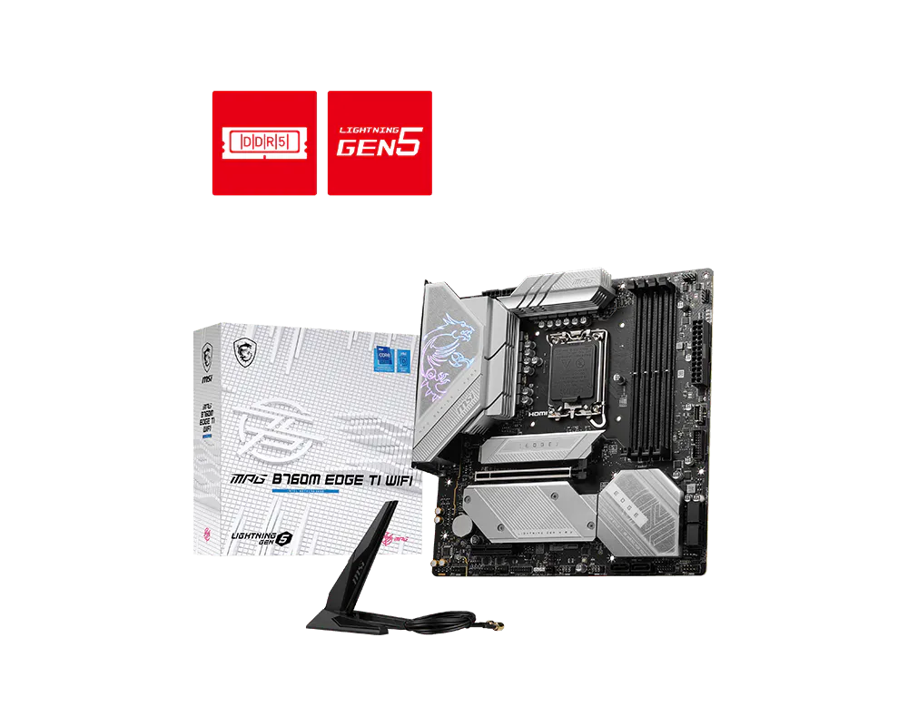 MSI 微星 MPG B760M EDGE TI WIFI 主機板