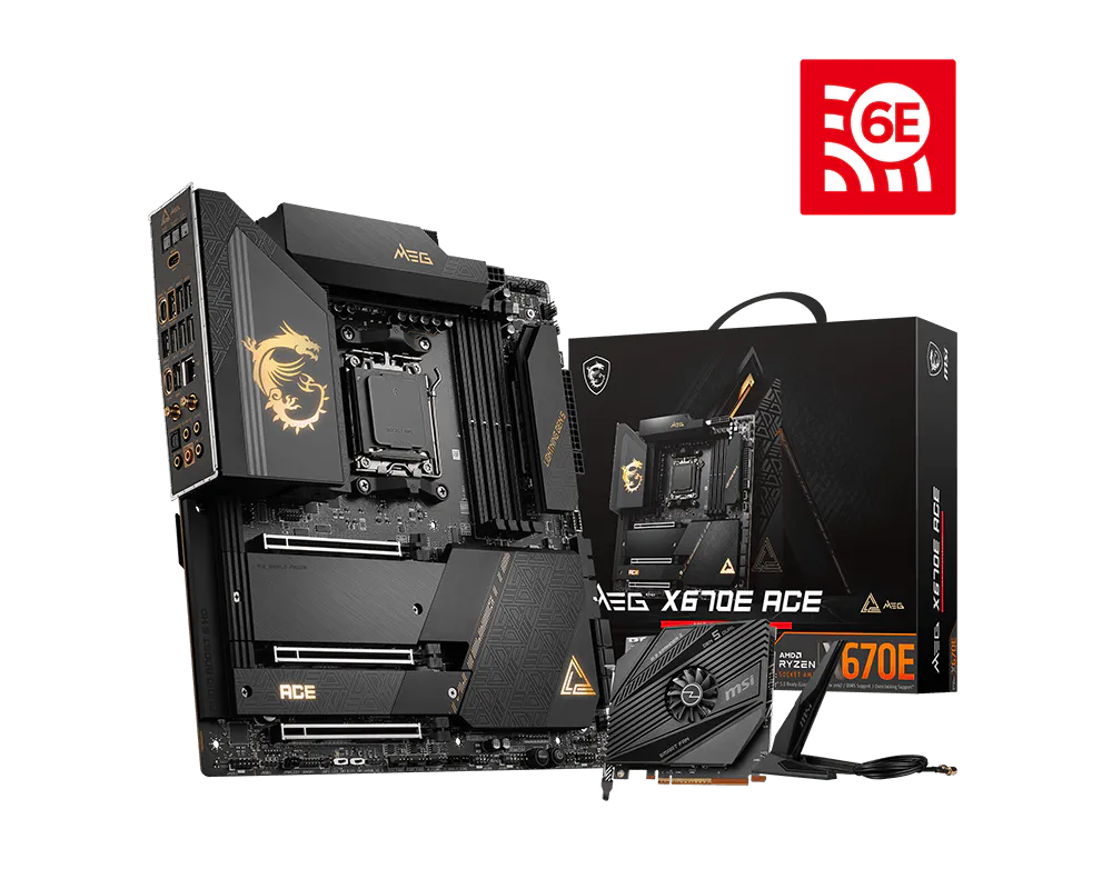 MSI 微星 MEG X670E ACE 主機板 圖片 1
