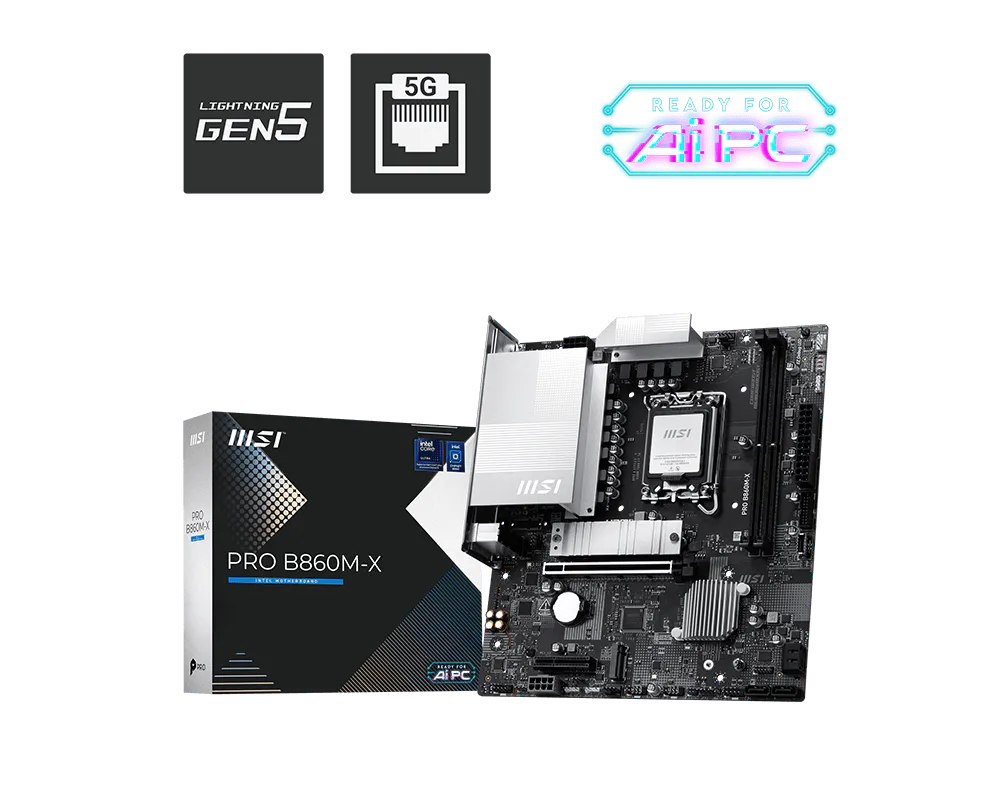 MSI 微星 PRO B860M-X 主機板