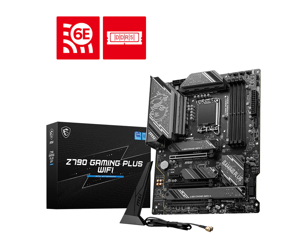 MSI 微星 Z790 GAMING PLUS WIFI 主機板