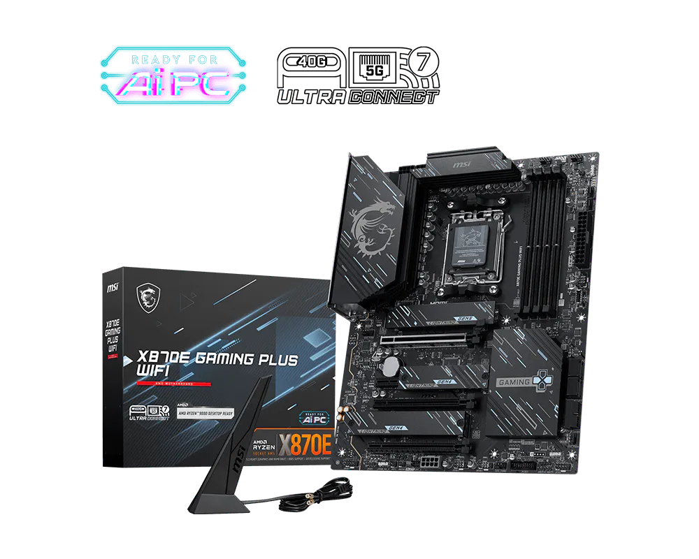 MSI 微星 X870E GAMING PLUS WIFI 主機板