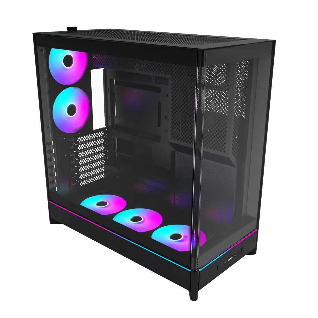 MONTECH 君主 HS02 PRO 黑色 機殼 圖片 1