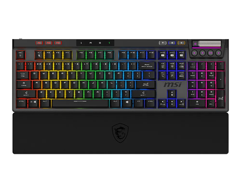 MSI 微星 STRIKE PRO WIRELESS 電競鍵盤 圖片 1