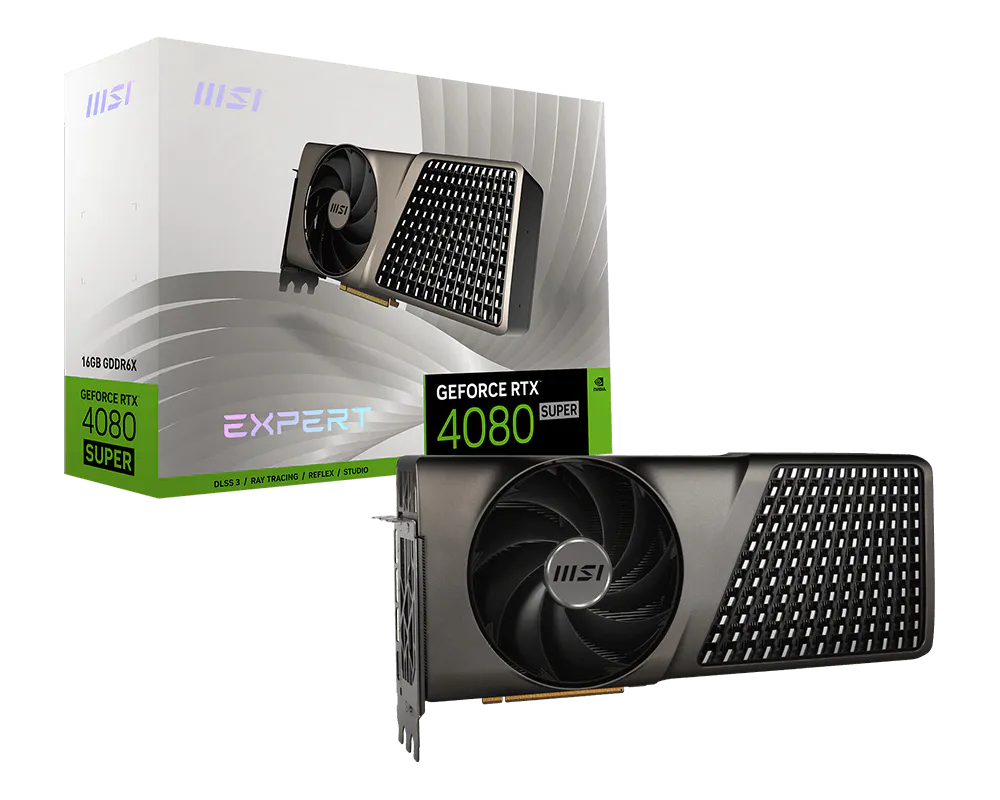 MSI 微星 GeForce RTX™ 4080 SUPER 16G EXPERT 顯示卡 圖片 1