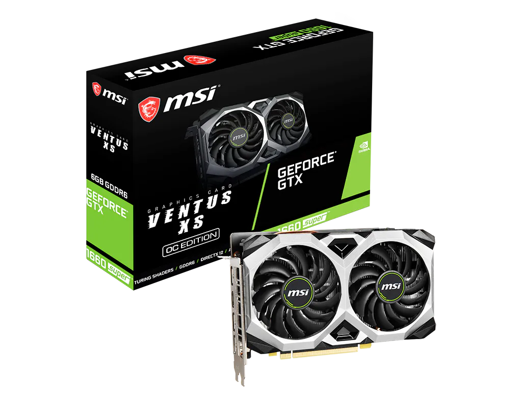 MSI 微星 GeForce GTX 1660 SUPER™ VENTUS XS OC 顯示卡 圖片 1