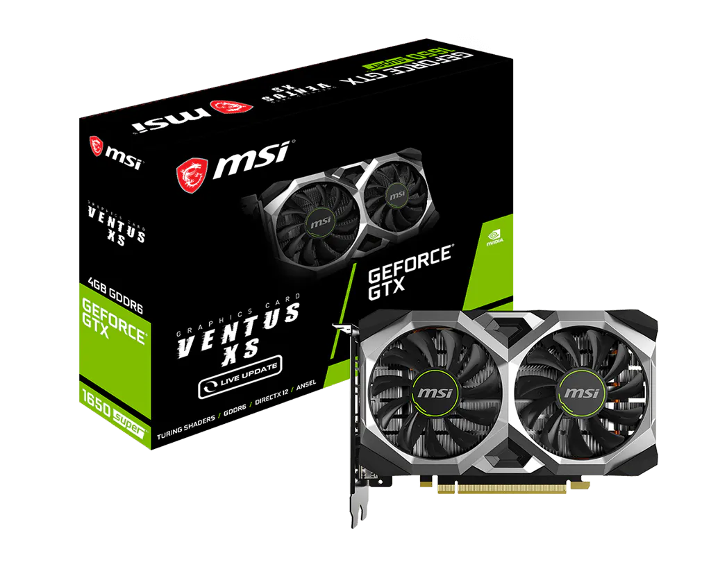 MSI 微星 GeForce GTX 1650 SUPER™ VENTUS XS 顯示卡 圖片 1