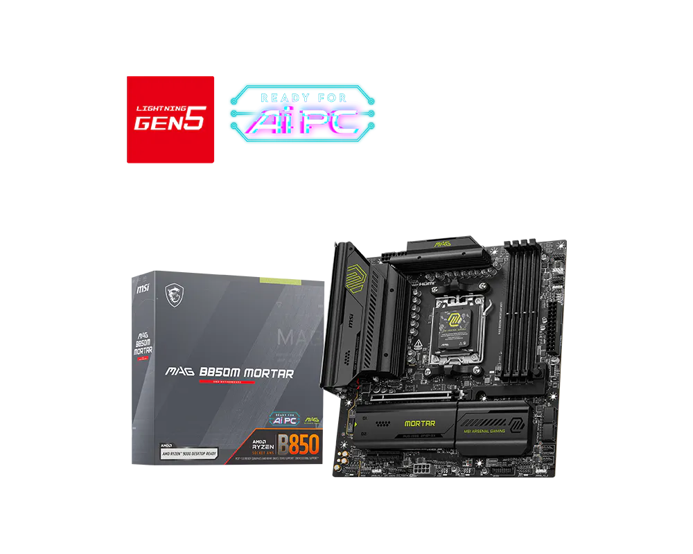 MSI 微星 MAG B850M MORTAR 主機板