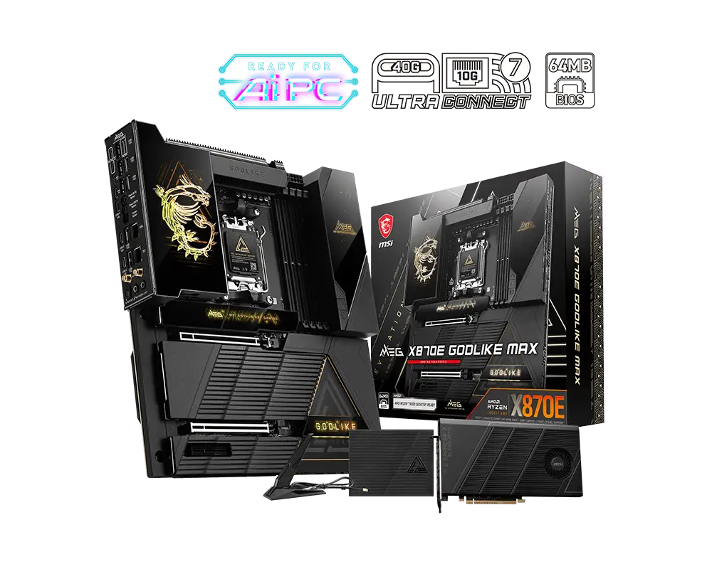 MSI 微星 MEG X870E GODLIKE MAX 主機板