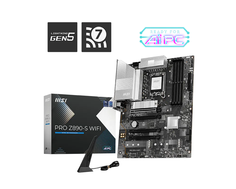 MSI 微星 PRO Z890-S WIFI 主機板