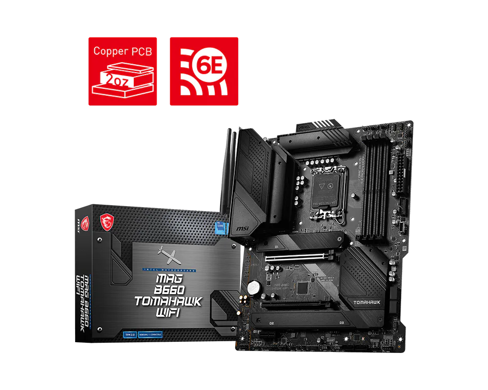 MSI 微星 MAG B660 TOMAHAWK WIFI 主機板